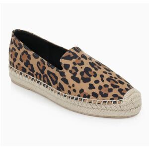 Rampage Bree Women's Espadrille Flats Leopard Sz 7